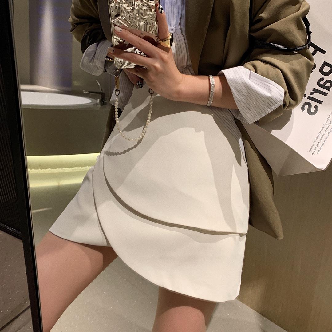 花瓣半裙，女装半身裙，XTZ style