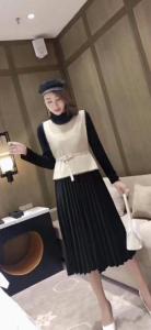 两件套连衣裙,女装连衣裙,依柏璐