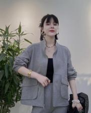 2021新款早秋款设计款针织开衫，有大货，其它，瑟拉·女人缘