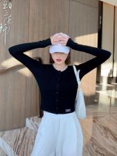 2021秋季新款韩版修身显瘦长袖打底衫开衫，其它，星女郎