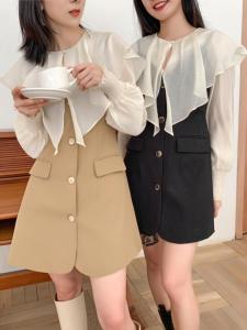 21春装新款 两件套多穿设计连衣裙 感谢关注141 CB,女装连衣裙,C'EST BRANCHe