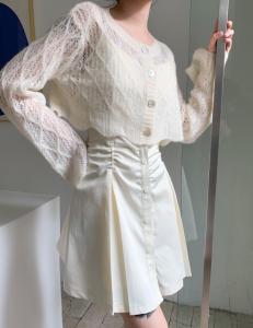 21春装新款斗篷多穿吊带连衣裙 更多新款关注141CB，女装背心吊带，C