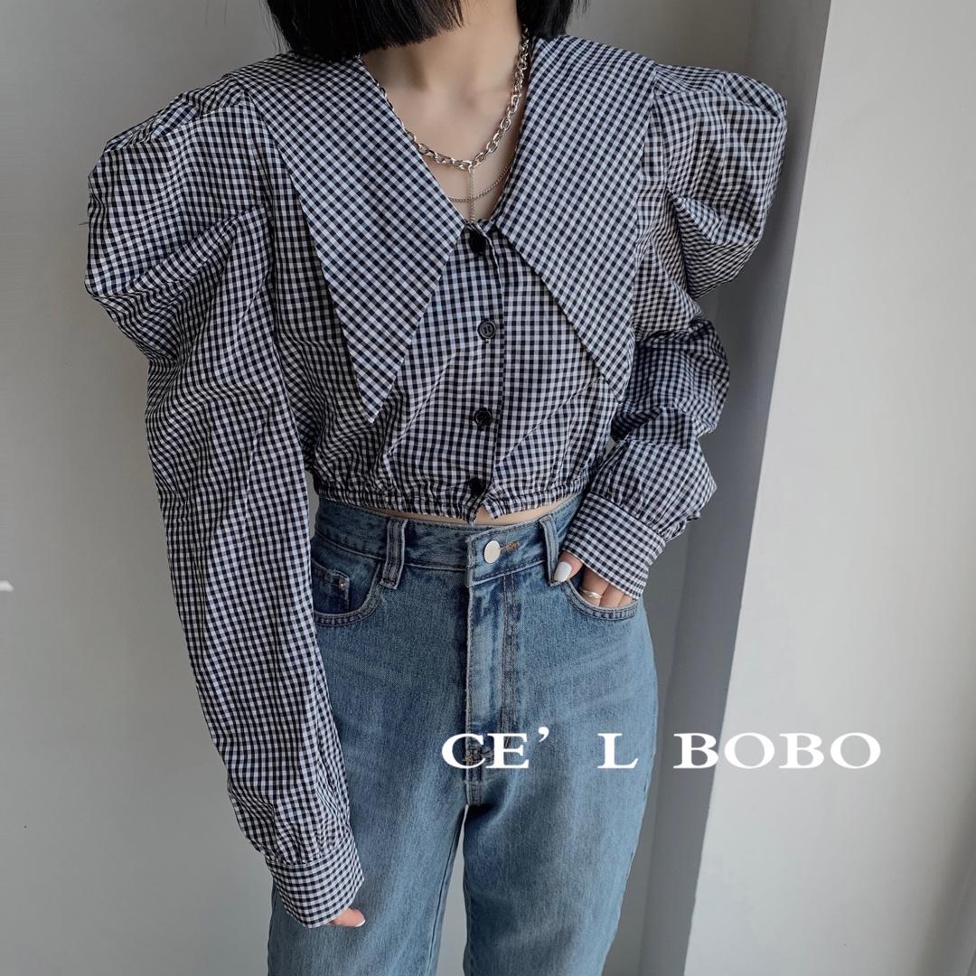 春季新款韩版雪纺上衣，其它，CE