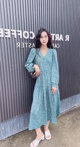 秋季连衣裙,女装连衣裙,川哲