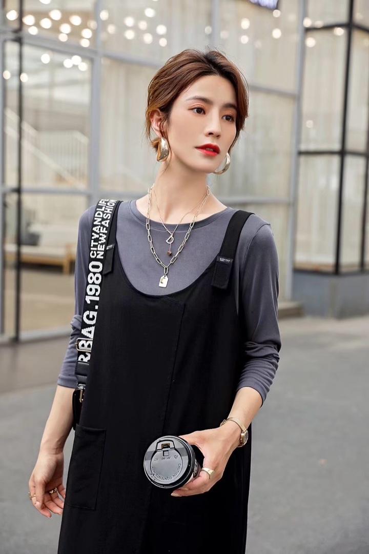 两件套连衣裙，女装连衣裙，琪轩蔓莎