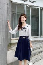 2021秋装套装两色四码M-XXL，女装职业装，艾涵o