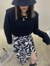 8207垫肩上衣黑白灰三色跑量，其它，Queena PHoebe