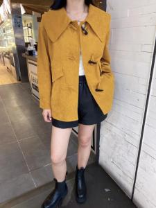 【现货】2021秋季新品 韩版牛角扣款,其它,蓝典