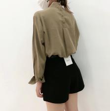 秋装衬衫，女装衬衫，迪黎