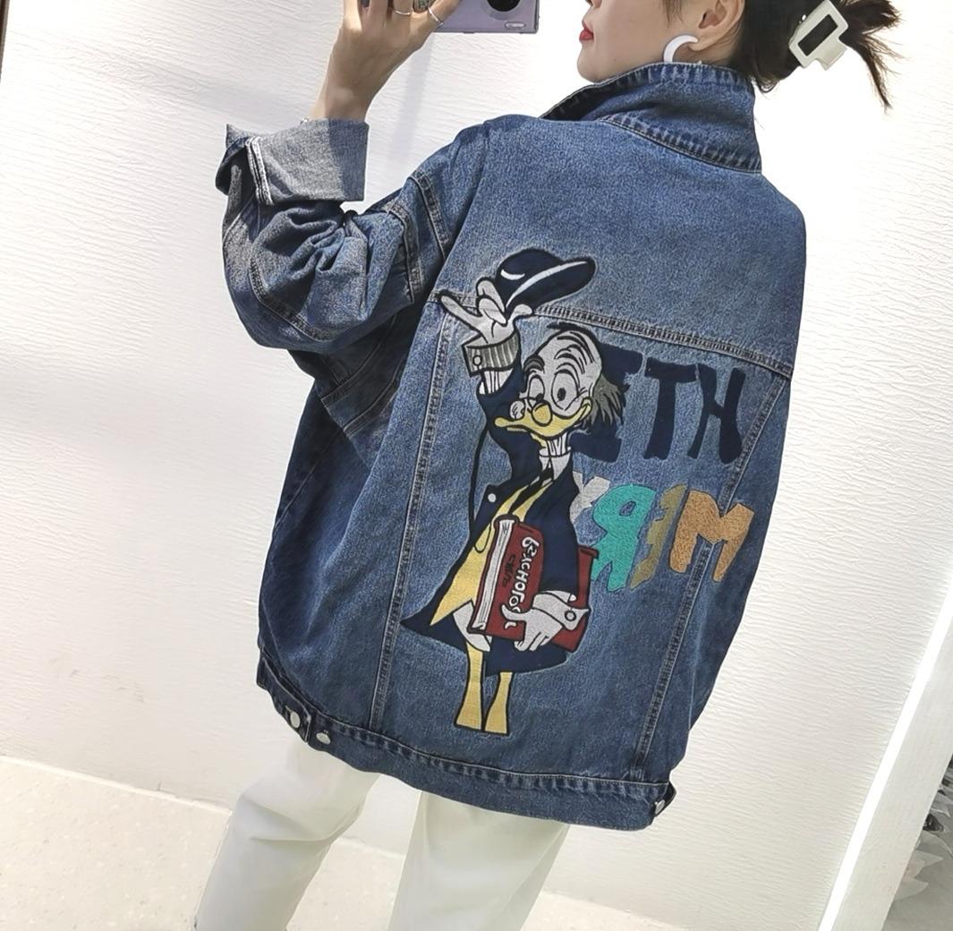 秋重工刺绣牛仔，其它，唯她