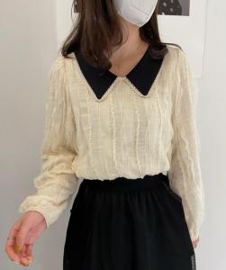 花边领上衣,其它,唯品