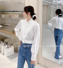 现货小衫韩版搭配显廋牛仔裤，女装牛仔裤，Lavia芙纳薇娅