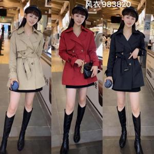 档口实销风衣,女装风衣,OUEGA 欧艺珈