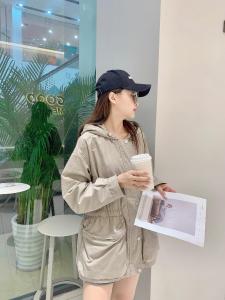 泡泡口袋风衣,女装风衣,菲特佳人