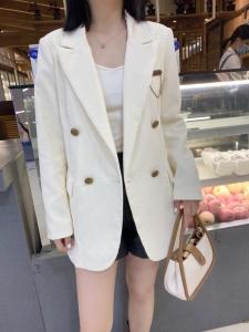 【现货】2021秋季新品 灯芯绒西装外套 休闲时装不挑人,女装西装,蓝典
