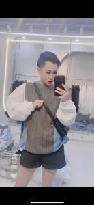 韩版拼接卫衣,女装卫衣/绒衫,QJJ