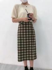 格子裙，其它，迪黎