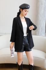 秋季新款欧版休闲西装外套百搭，女装西装，起奢