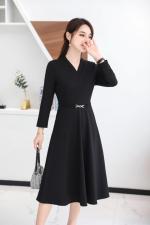 秋季淑女风连衣裙，女装连衣裙，千禧宏运