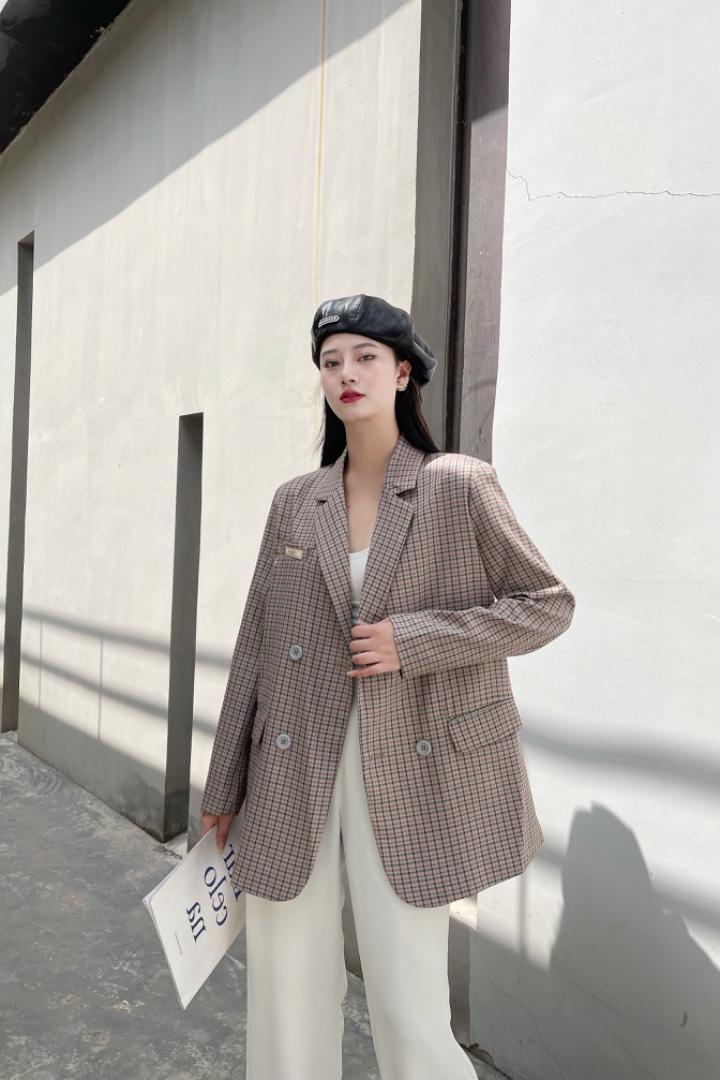 格子西服，其它，谦度