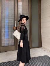 【现货】大气连衣裙，配腰带，女装连衣裙，艾丹迪蔓