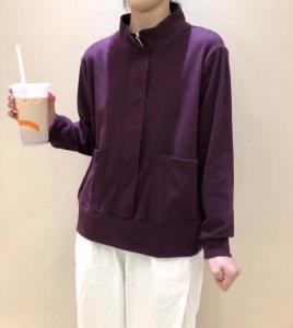 11色单面绒卫衣,女装卫衣/绒衫,金子