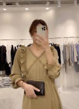 潮流设计连衣裙，女装连衣裙，倾城伊人