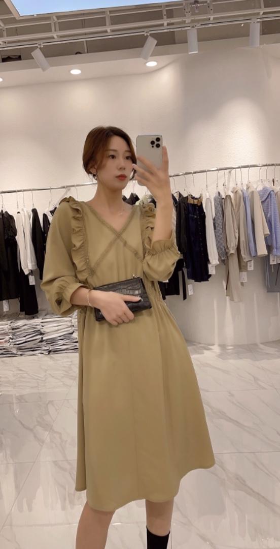 潮流设计连衣裙，女装连衣裙，倾城伊人