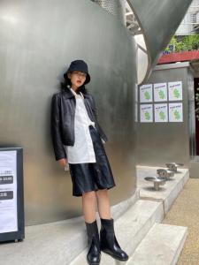 【现货】 帅气小羊皮皮衣,女装皮衣,安吉拉