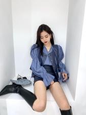 秋季新款韩版精致PU皮马甲背心，女装马夹，邱小姐