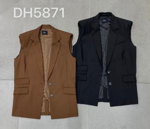 2021秋季新款肩垫马甲,女装马夹,DFC 大帆船