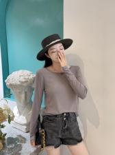 秋冬款莫代尔打底衫，其它，魅力元素