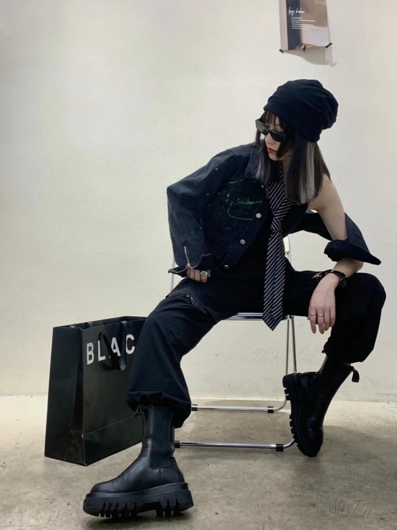 设计款牛仔外套，其它，Queena PHoebe