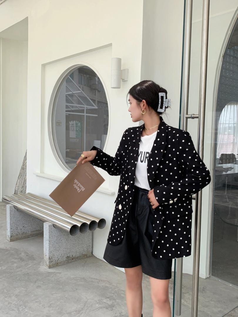 现货，西装外套，女装西装，精典蓝月