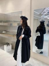 香丽迪秋装新款长款风衣，女装风衣，香丽迪