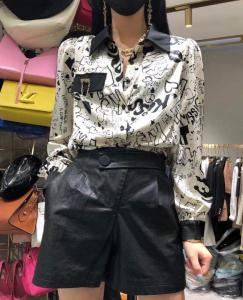 2021秋季新款复古港味宽松显瘦气质长袖女装小衫,其它,L·H·X