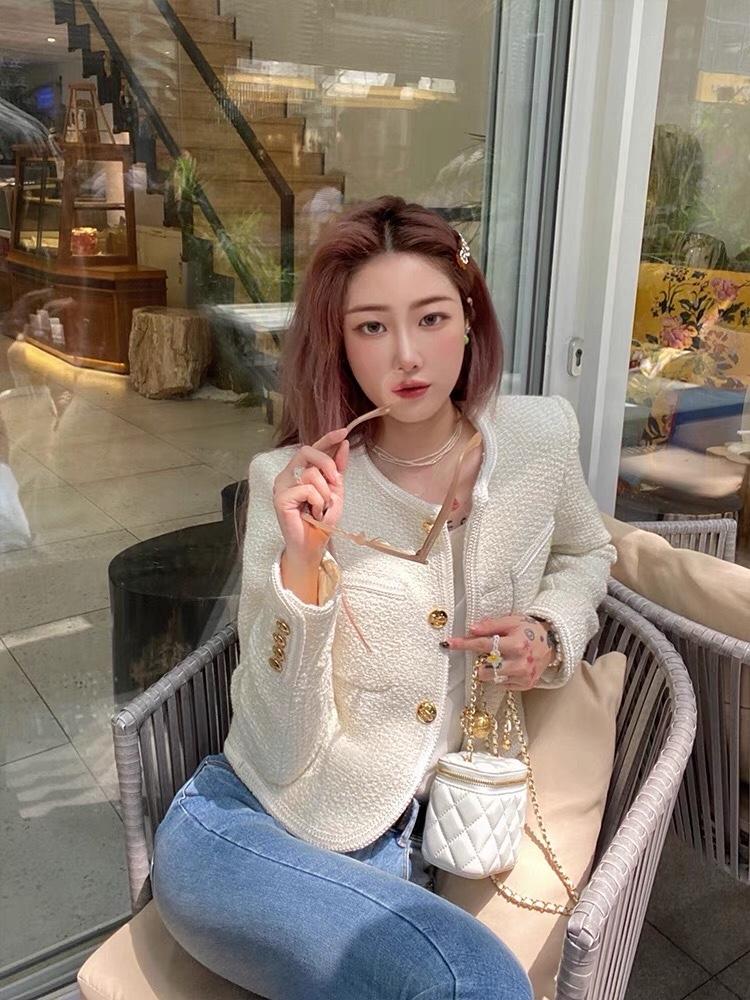 2021秋装小香风外套，美m?l?x?l，其它，贻思茗