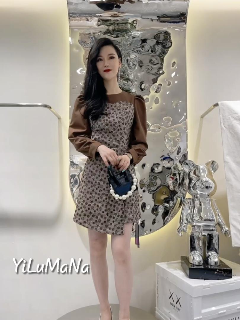 新款连衣裙，女装连衣裙，一露玛娜