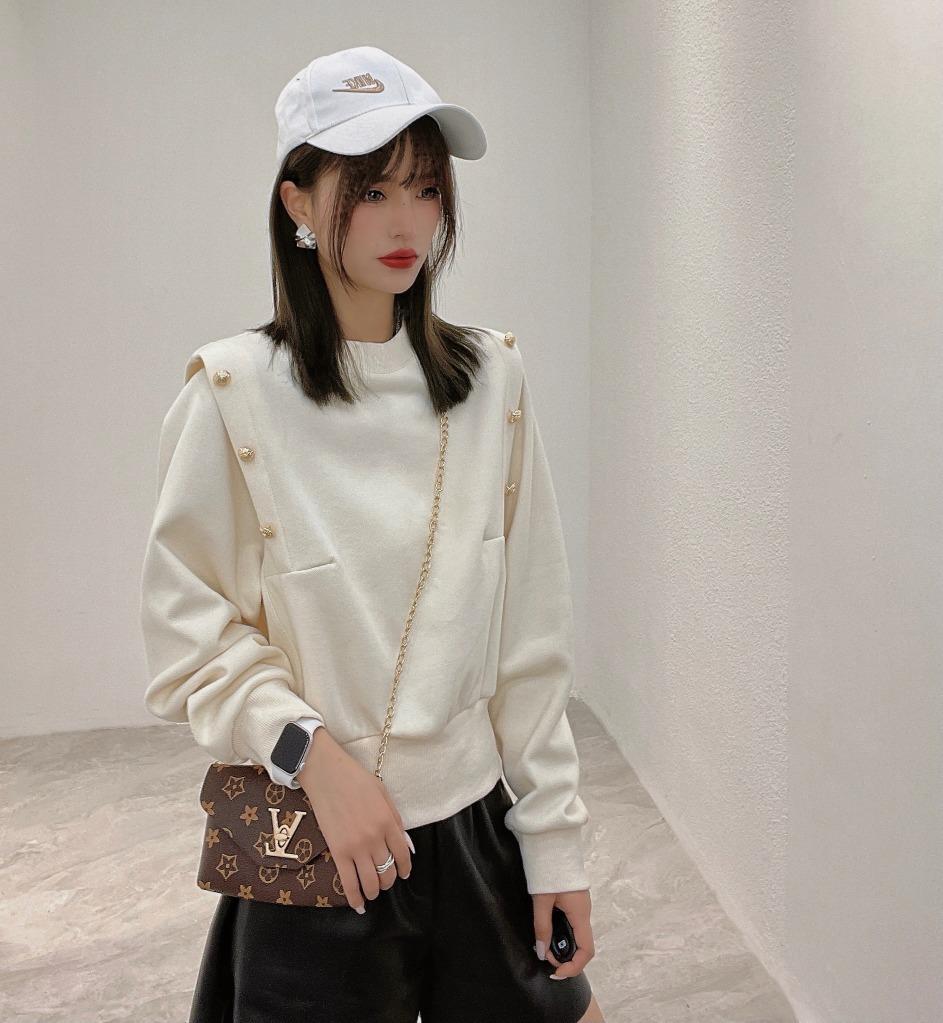 2021秋季新款卫衣，女装卫衣/绒衫，艾格依