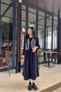 秋季马甲套裙,女装马夹,天姿秀色