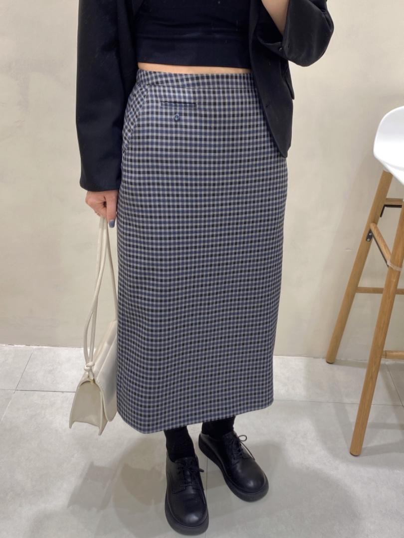百搭格子长裙，其它，M&G