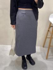 百搭格子长裙，其它，M&G