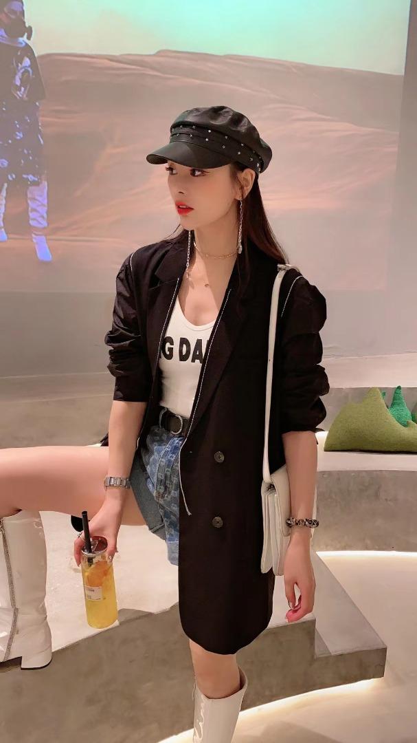 秋装西装，女装西装，茜茜可依 红太狼