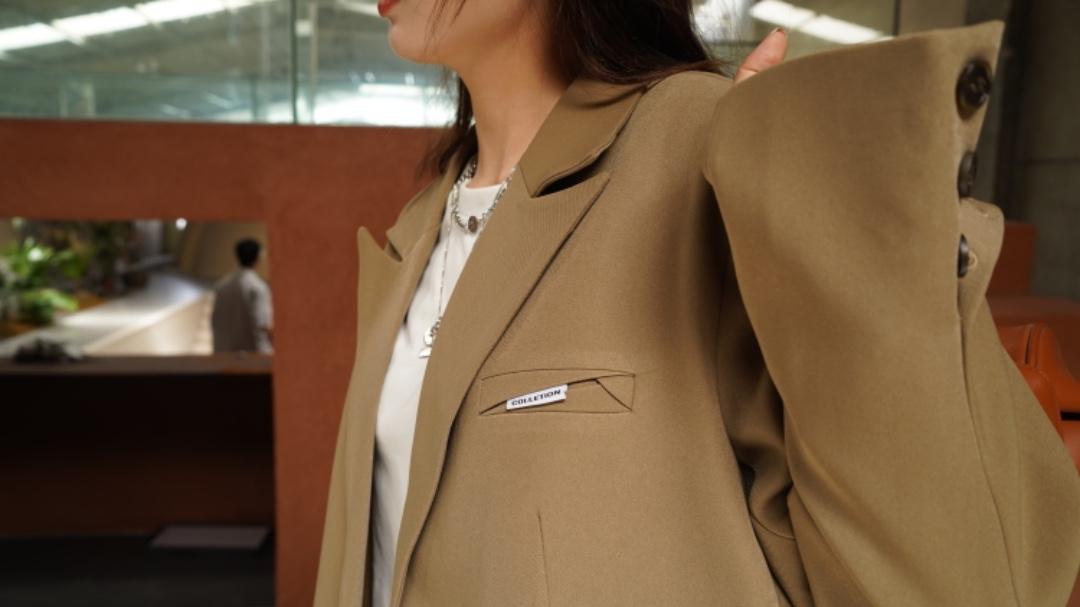 设计师款西装，女装西装，木木林合