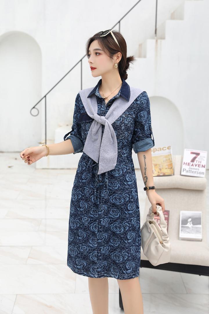 小衫，连衣裙，西装外套，女装连衣裙，靓倪莎