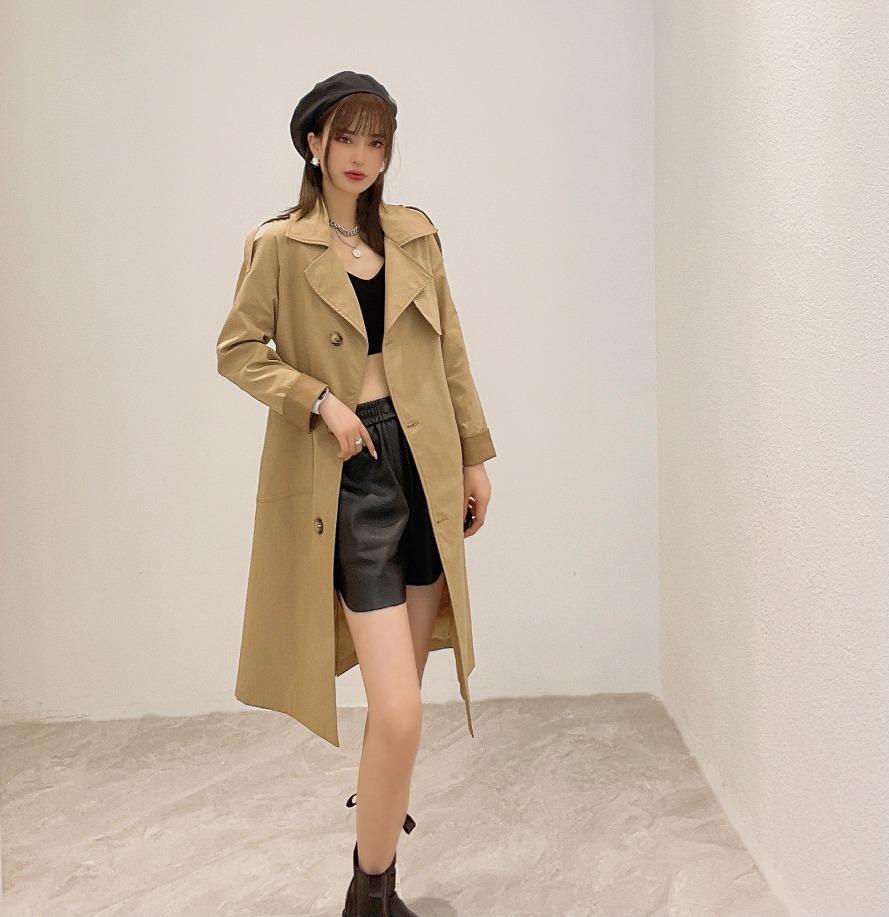 秋季新款风衣简单大气不挑人，女装风衣，艾格依