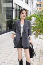 秋装西服风衣连衣裙新款，女装风衣，芭丽名媛