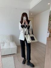 韩版披肩设计西装，女装西装，阿M