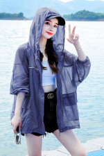 2025新款防晒衣女款夏季洋气宽松大码防晒服女中长款长袖轻薄外套，女装防晒衣，帛香坊
