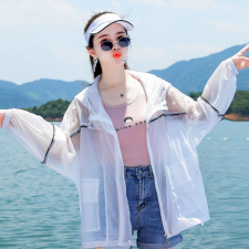 2025新款防晒衣女款夏季洋气宽松大码防晒服女中长款长袖轻薄外套，女装防晒衣，帛香坊